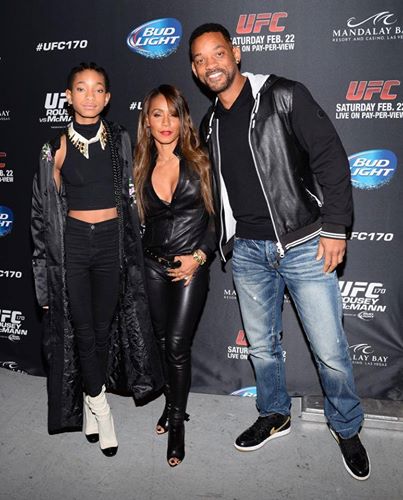 Willow Smith Jada Pinkett Smith Will Smith
