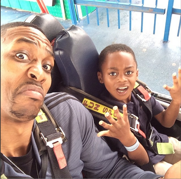 Dwight Howard and son