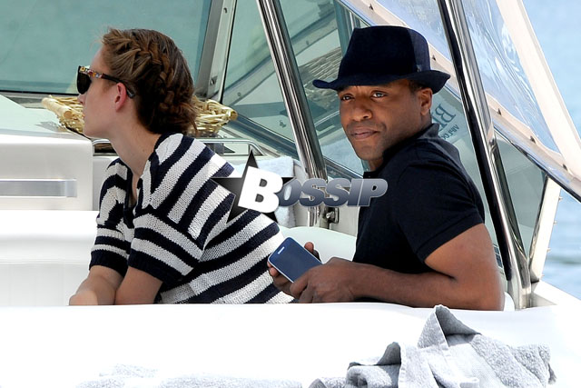 Chiwetel Ejiofor and his girlfriend Sari Mercer arrive in Ischia for the Ischia Global Fest. The couple walked hand-in-hand and posed for pictures together before making their way in to their hotel.