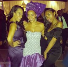 Amira Baker and friends Nicole and Simone