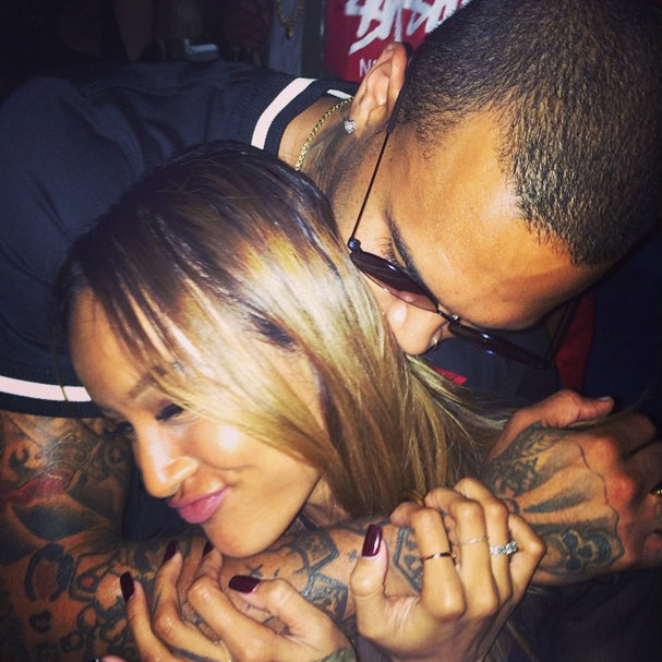 chris brown karrueche tran