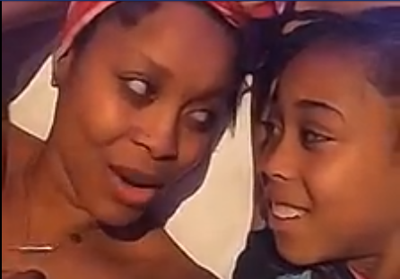 Erykah Badu and daughters Mars and Puma