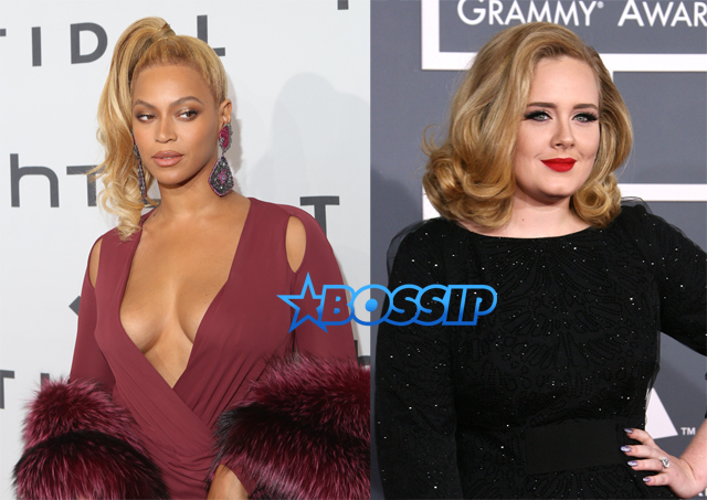 Beyonce Knowles Carter Adele Adkins