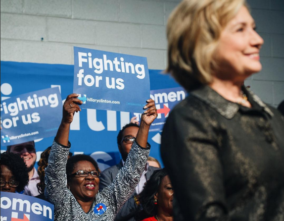 hillary clinton african american vote