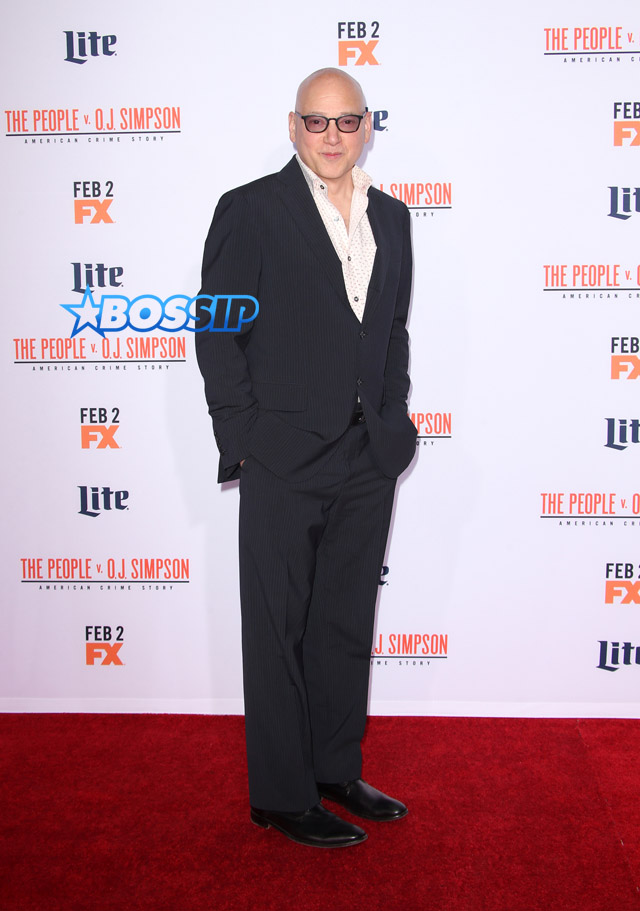 WENN FX's 'American Crime Story - The People V. O.J. Simpson' at Westwood Village Theatre. Evan Handler