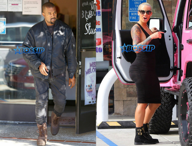 Kanye West Amber Rose