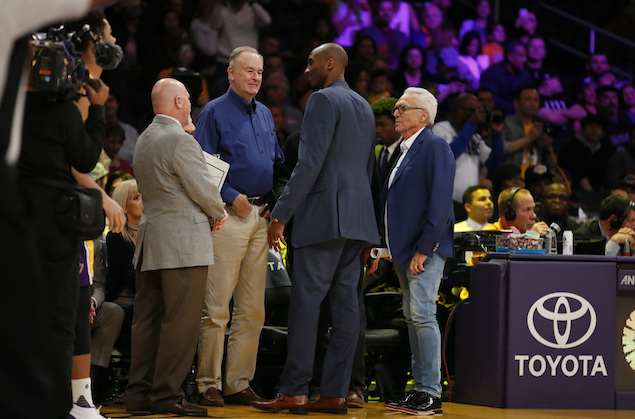 Kobe Bryant, Bill O'Reilly, Gary Vitti, Norman Pattiz