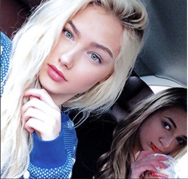 Molly O Malia 14-year-old model singer Tyga sent DMs to