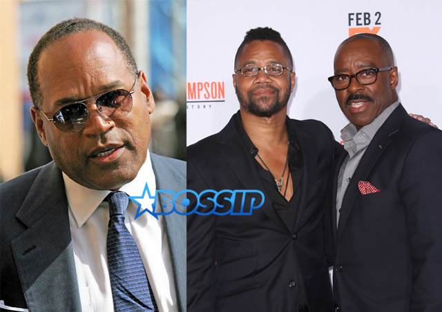 WENN OJ Simpson Cuba Gooding Jr. Courtney B Vance