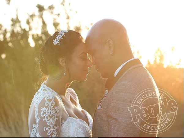 Crystal REnay Ne-Yo Wedding Duke Photography People Magazine