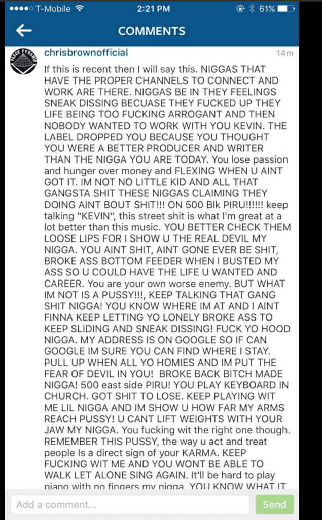 Chris Brown Kevin McCall