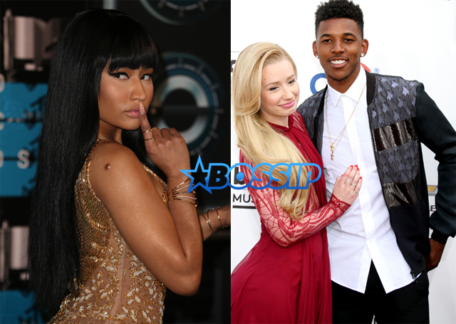 nicki minaj iggy azalea nick young