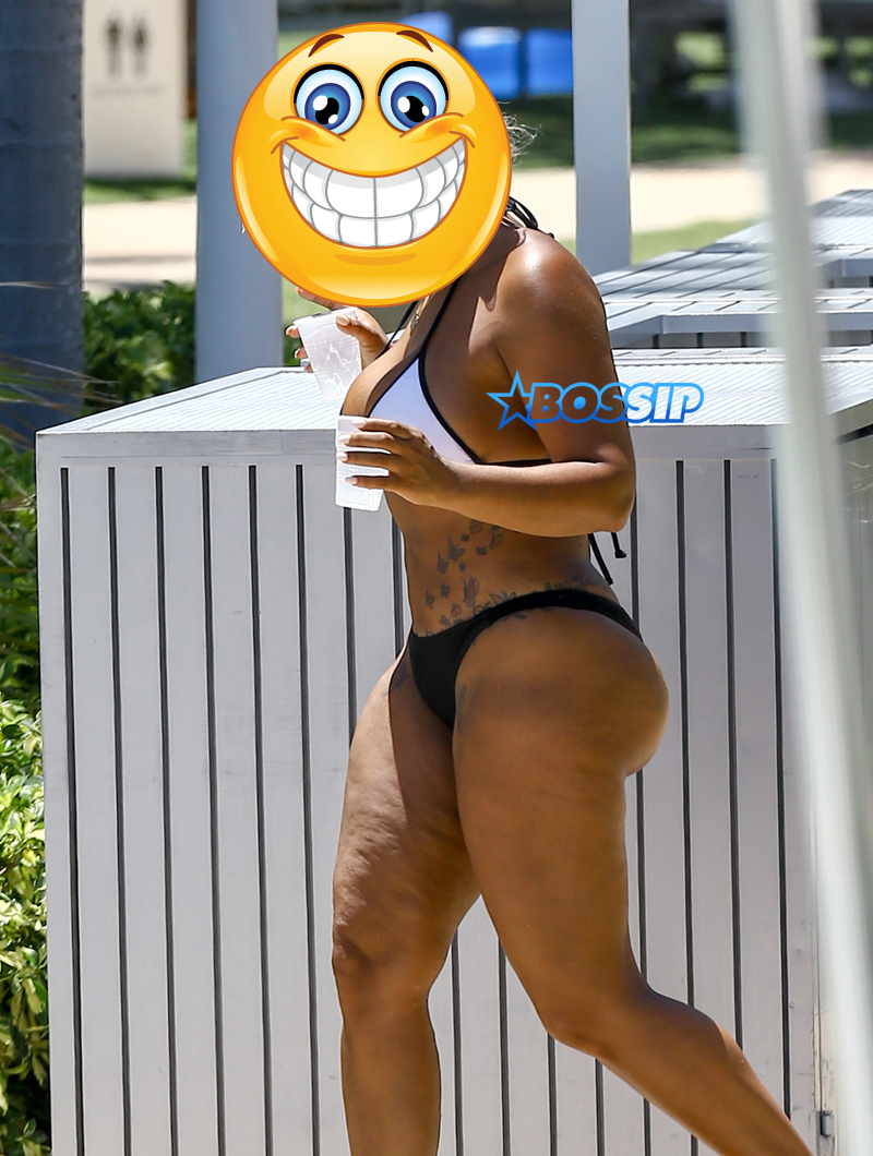 Video vixen Kim 'Kimbella' Vanderhee Miami, Florida on June 28, 2016. cold drinks  FameFlynet