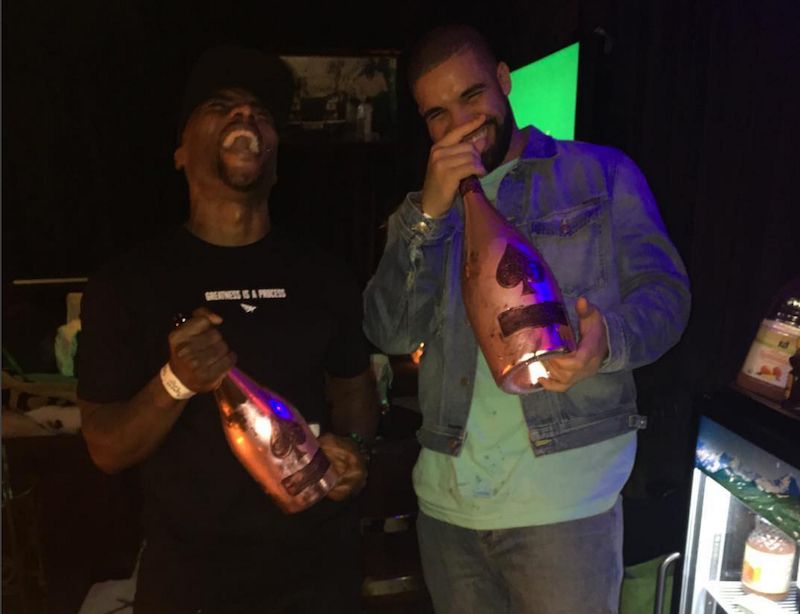 Drake and Charlamagne Tha God