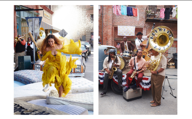 Beyonce Lemonade BTS shots Hold Up