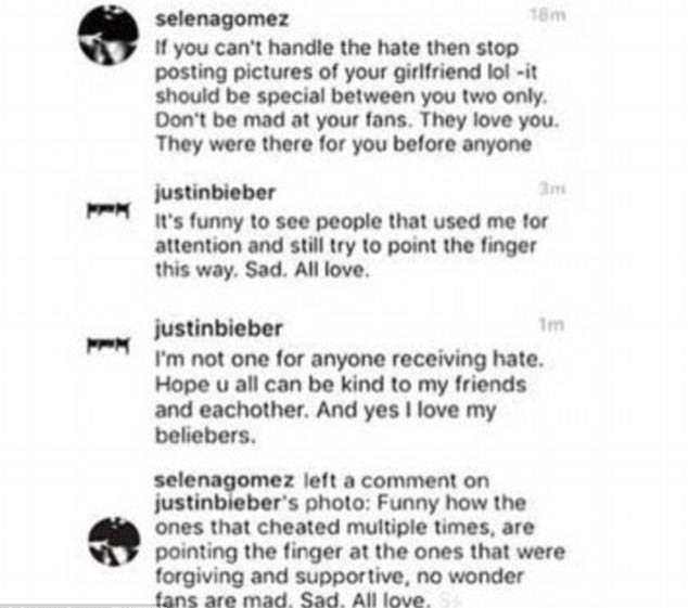 Selena Gomez Justin Bieber