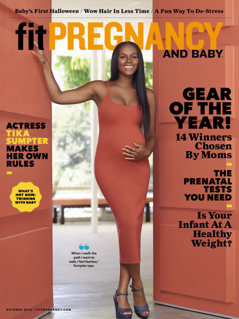 Tika Sumpter Fit Pregnancy