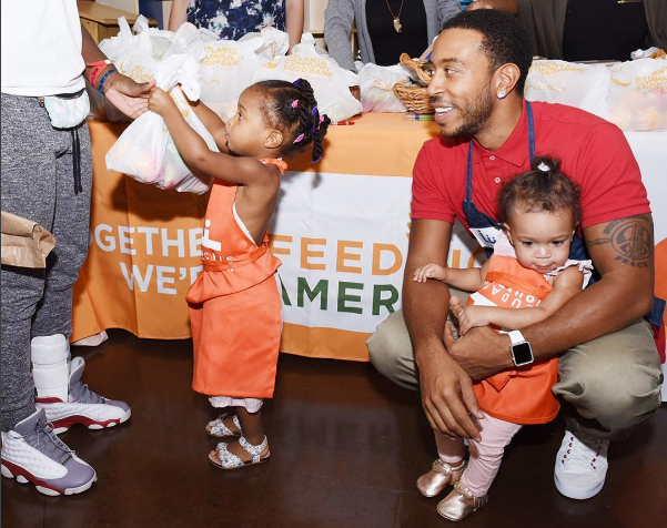 Ludacris Chris Bridges Cai Bridges and Cadence Bridges Instagram