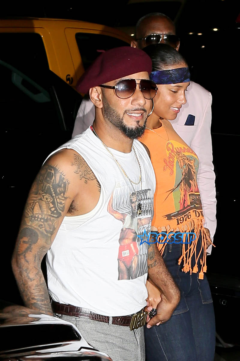 Swizz Beatz Alicia Keys AKM-GSI Beyonce Birthday Party Nomad Hotel Soul Train