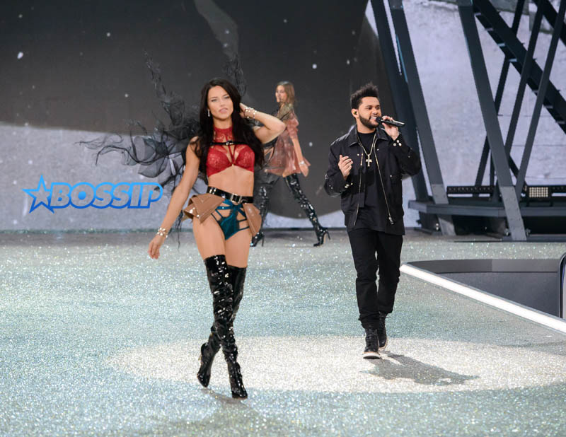 Adriana Lima WENN 2016 Victoria's Secret Fashion Show at the Grand Palais