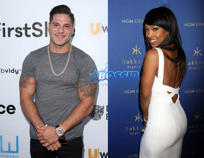 Ronnie Magro Malika Haqq WENN