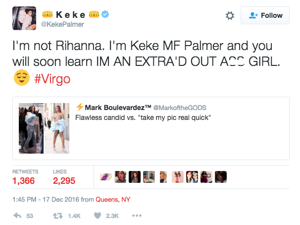 rihanna keke palmer