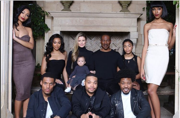 Eddie Murphy and 8 kids holiday photos Instagram