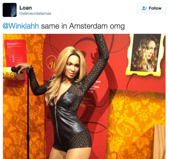Beyonce wax figure 