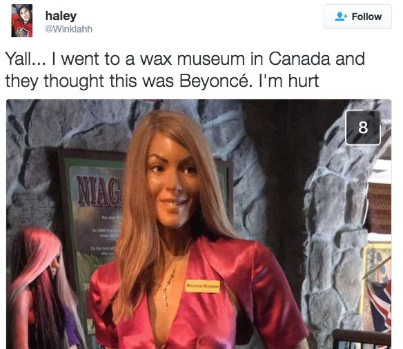 Beyonce wax figure 