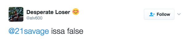 false
