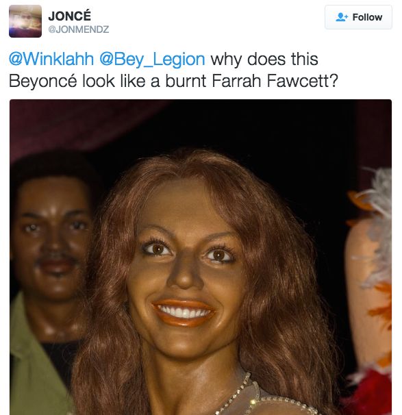 Beyonce wax figure 