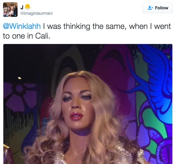 Beyonce wax figure 