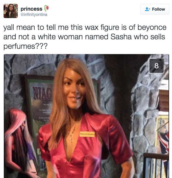 Beyonce wax figure 