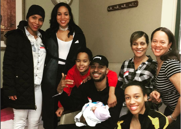 Kimberly Moore Family Chevante Mack Instagram