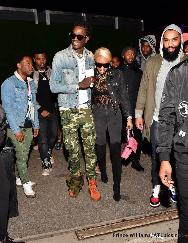 Young Thug Jerrika Compound Migos Afterparty Prince Williams ATLPics.net