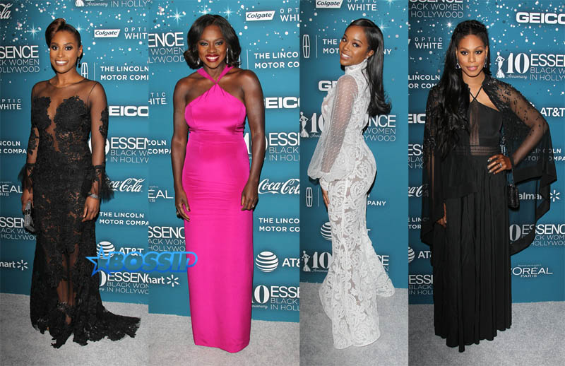 Issa Rae Viola Davis Aja Naomi King Laverne Cox