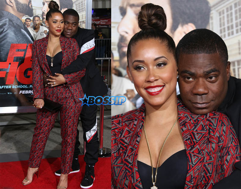 Tracy Morgan and wife Megan Wollover Premiere Of Warner Bros. Pictures' "Fist Fight" Westwood, California, 14 Feb 2017 WENN