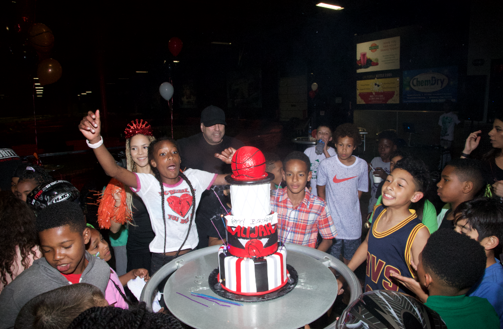 Alijah Arenas birthday party
