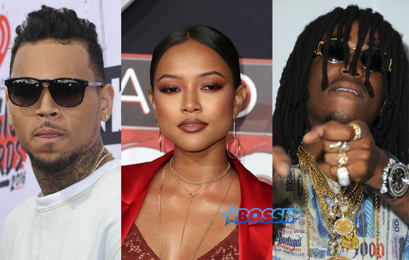 Chris Brown Karrueche Tran Quavo WENN SplashNews