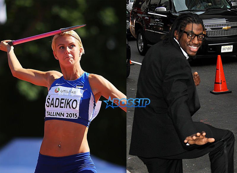 grete sadeiko robert griffin iii Getty Images WENN