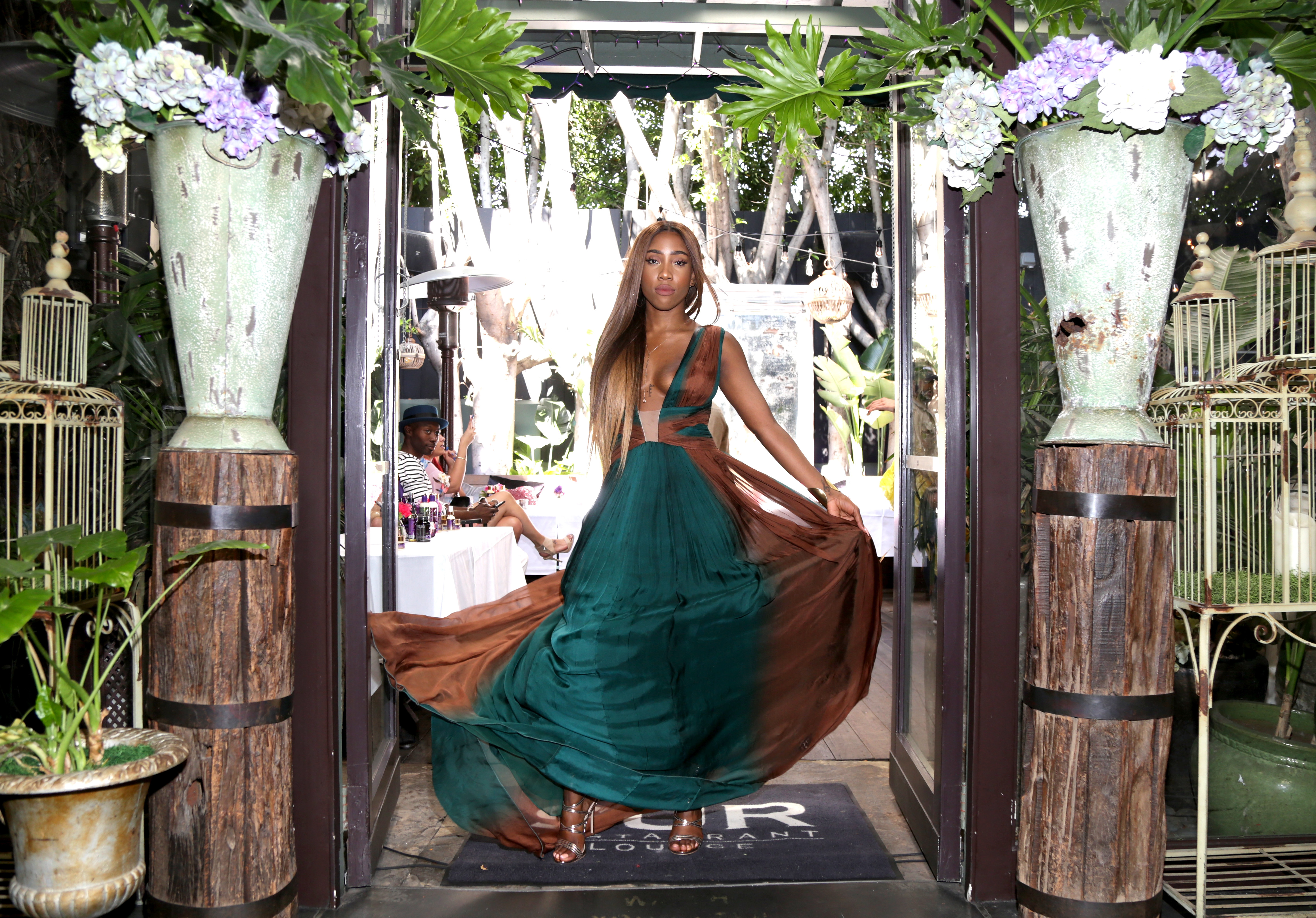 LOS ANGELES, CA - JUNE 23: Sevyn Streeter attends Sevyn Streeter and Courtney Adeleye of The Mane Choice Boss Up Brunch at Sur Restaurant on June 23, 2017 in Los Angeles, California.
