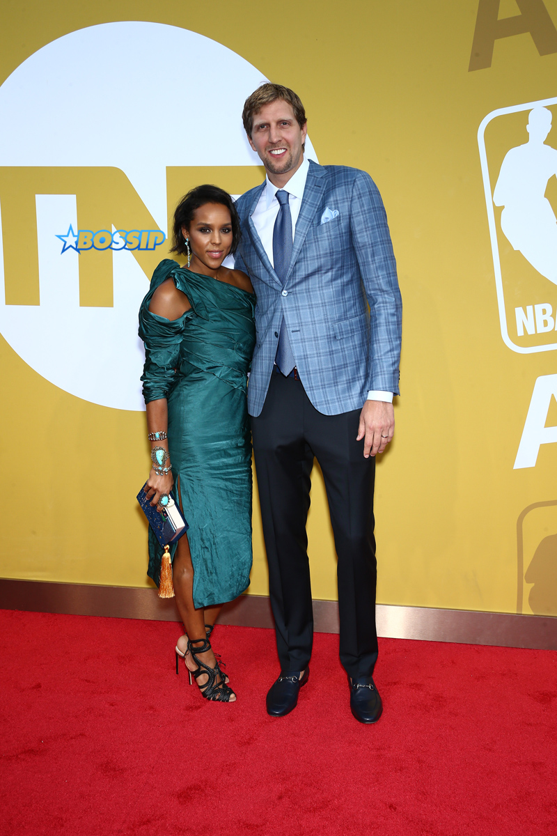 Jessica Olsson Dirk Nowitzki r Credit: John Nacion/SplashNews