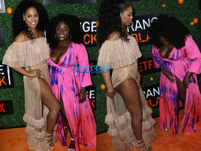 Laverne Cox Danielle Brooks Photo By SplashNews/Nancy Rivera