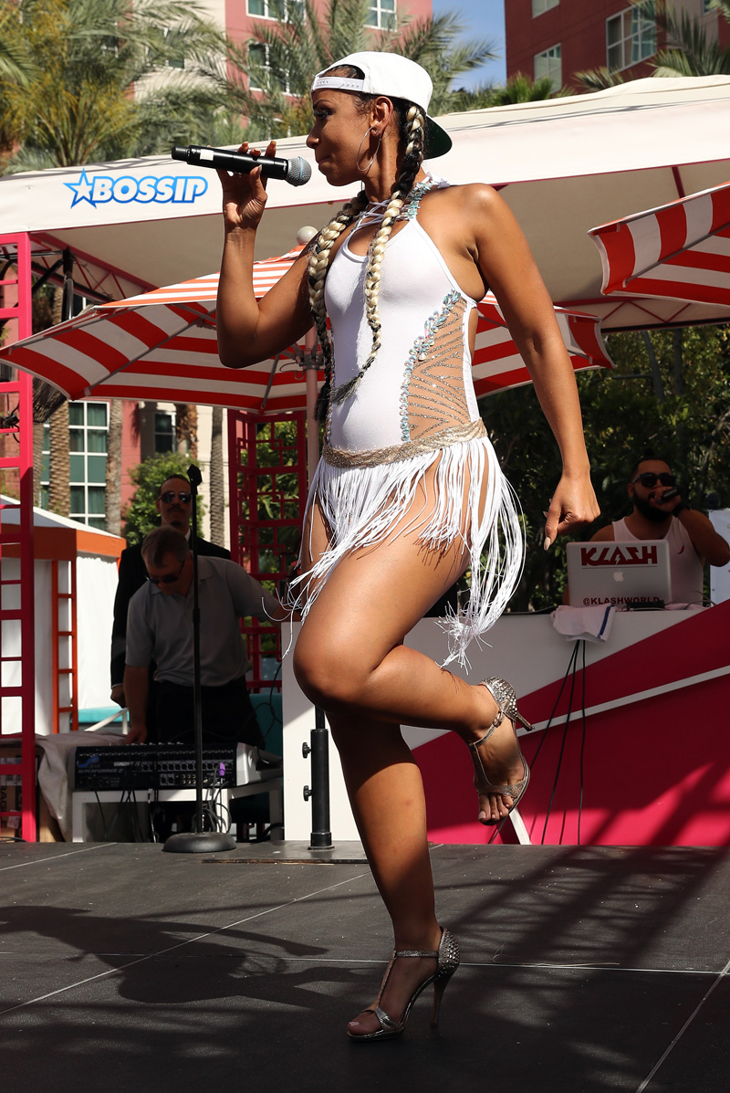 Mya Performs Live At Flamingo Go Pool Saturday June 3