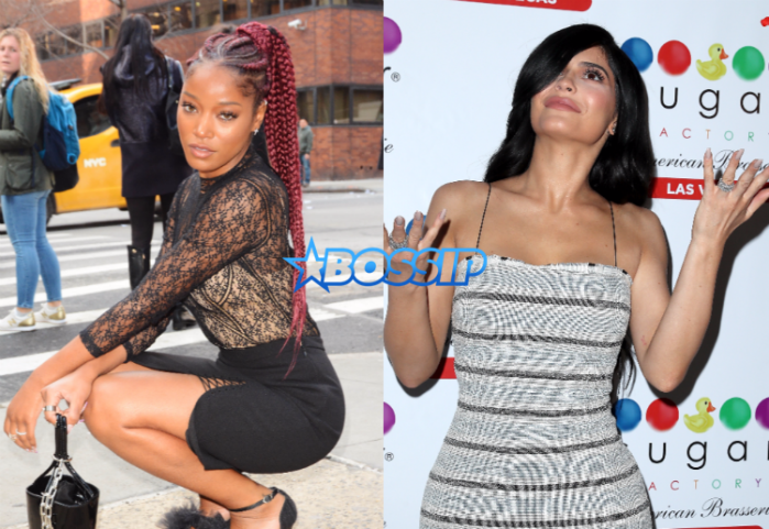 Keke Palmer Kylie Jenner Shade
