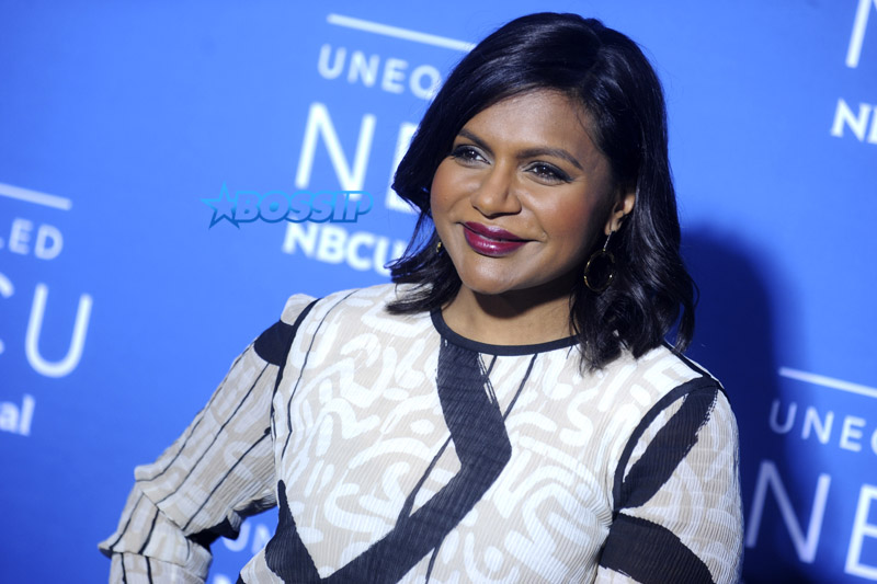 Mindy Kaling attending the 2017 NBCUniversal Upfront event at the Radio City Music Hall in New York City, New York.