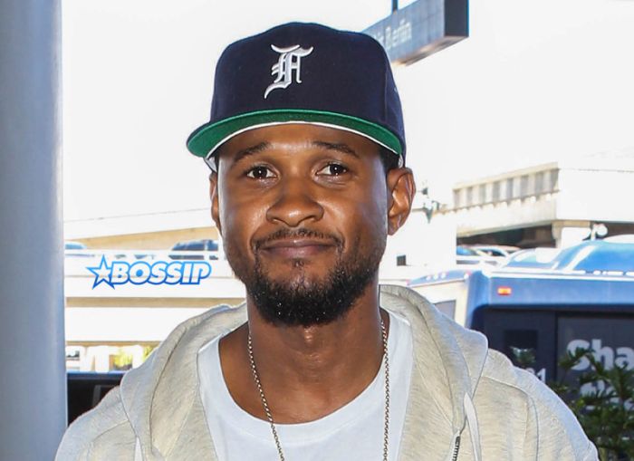 Usher LAX SplashNews