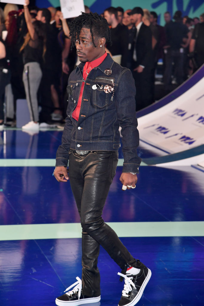 INGLEWOOD, CA - AUGUST 27: Lil Uzi Vert attends the 2017 MTV Video Music Awards at The Forum on August 27, 2017 in Inglewood, California.