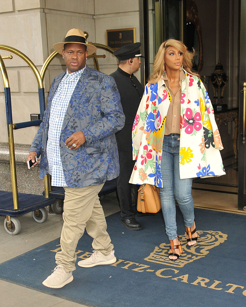 NEW YORK, NY - MAY 09: Vincent Herbert and Tamar Braxton are seen on April 21, 2016 in New York City