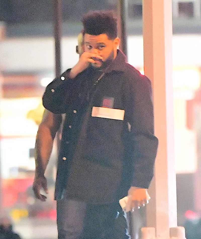 Selena Gomez and The Weeknd were spotted out in NYC as they enjoyed a low-key Ice Cream date. They were protected by a bodyguard as they headed inside for a late night treat.